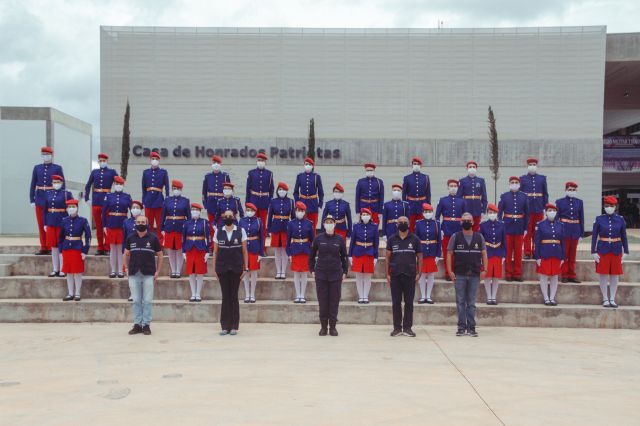 Foto oficial dos alunos do 3º ano de 2020